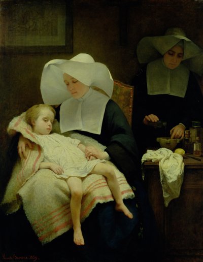 The Sisters of Mercy, 1859 by Henriette Browne